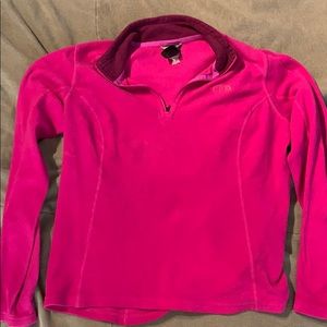 Bright pink pullover